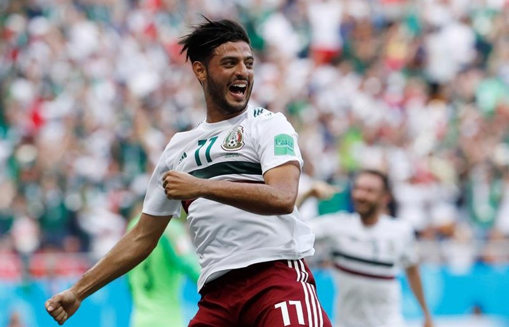 El mexicano es feliz en la MLS y no piensa en volver al Viejo Continente. EFE
