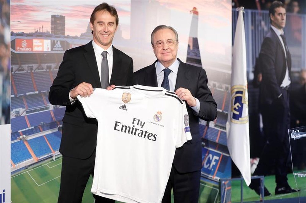 Lopetegui was sacked by Real on Monday. EFE