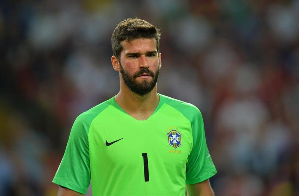 Alisson is now with Liverpool. EFE