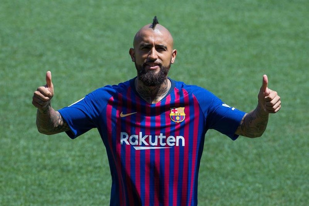 Vidal snubbed interest from Inter to join Barca. EFE