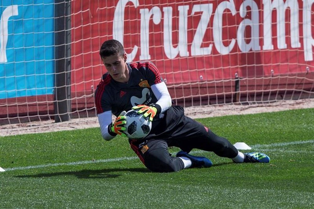 Kepa is close to joining Chelsea it is thought. EFE