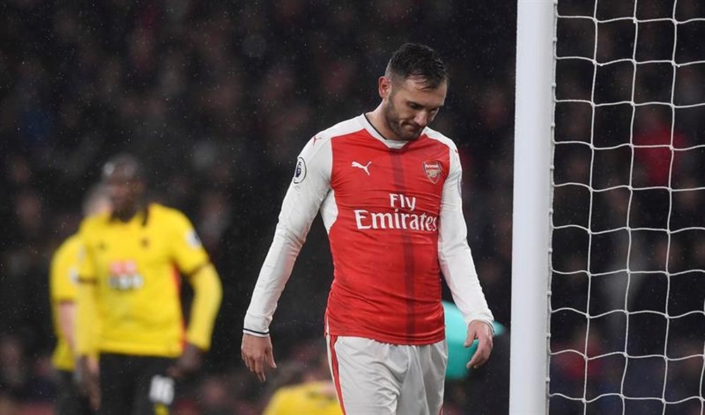 Lucas Perez's time at Arsenal was a rather forgettable one. EFE