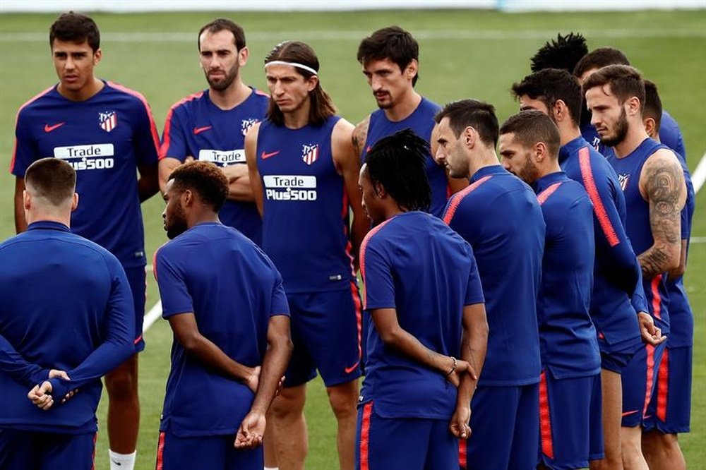 Le groupe de Simeone. EFE