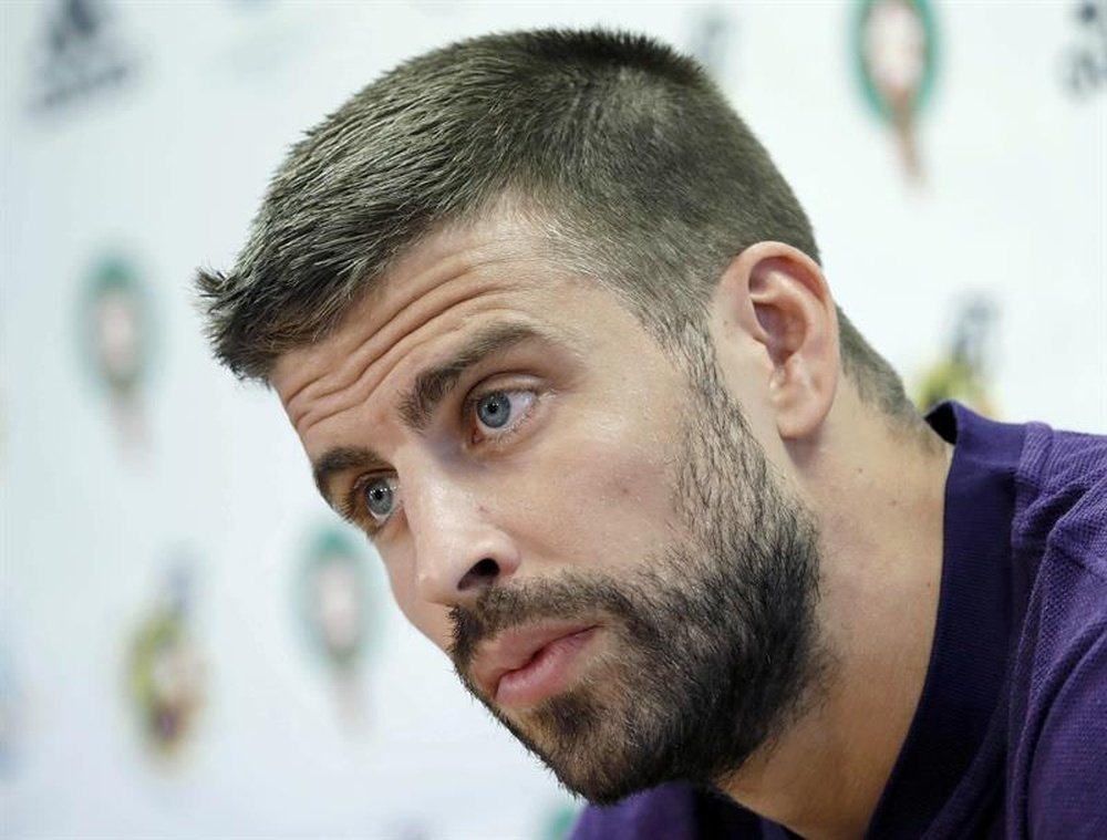 Piqué, un reconocido aficionado al póker. EFE