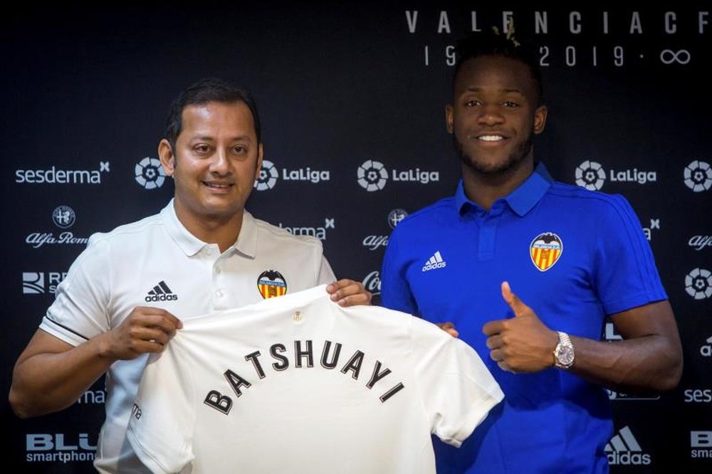 Batshuayi arrived at Valencia on loan this summer. EFE