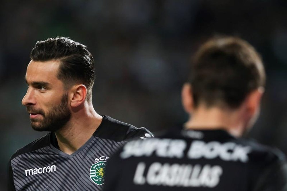 Rui Patricio estuvo en el Sporting de Portugal 12 temporadas. EFE