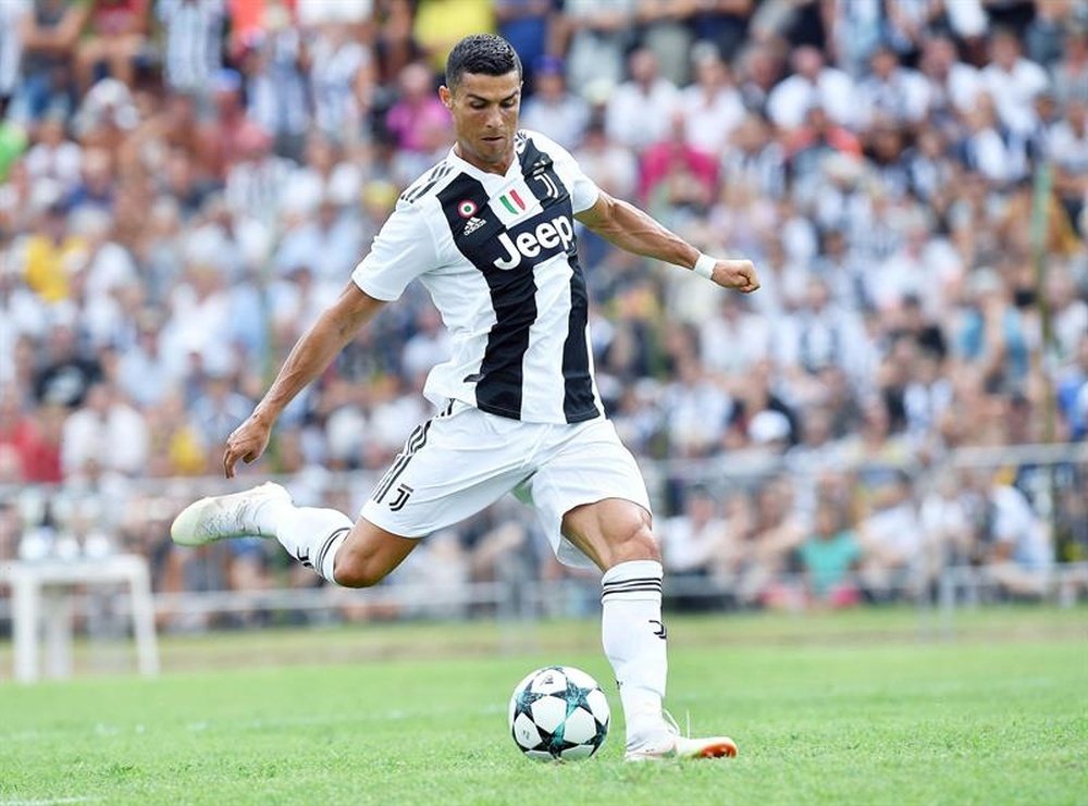 Allegri has confirmed that Ronaldo will make his debut on Saturday. EFE