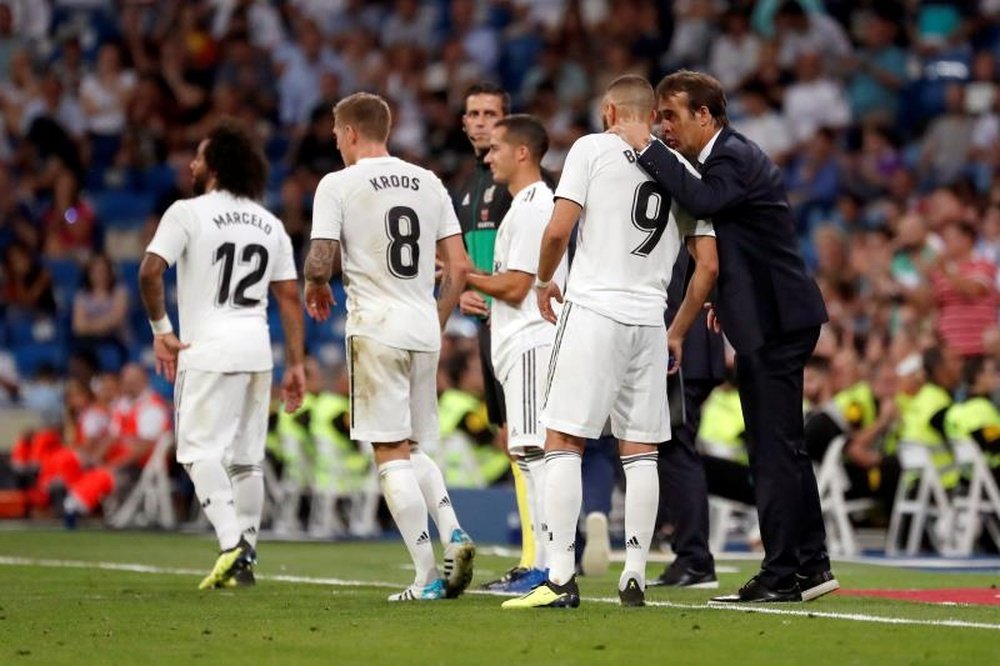 Madrid manie le ballon différemment. AFP