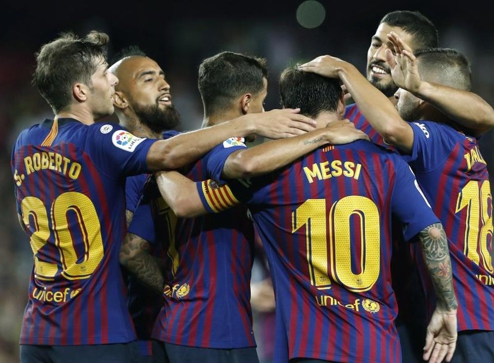 Cela fait 3 ans que le Barça s'arrête en quarts. AFP