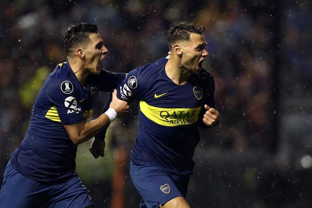 Zárate quiere retirarse en Boca. EFE