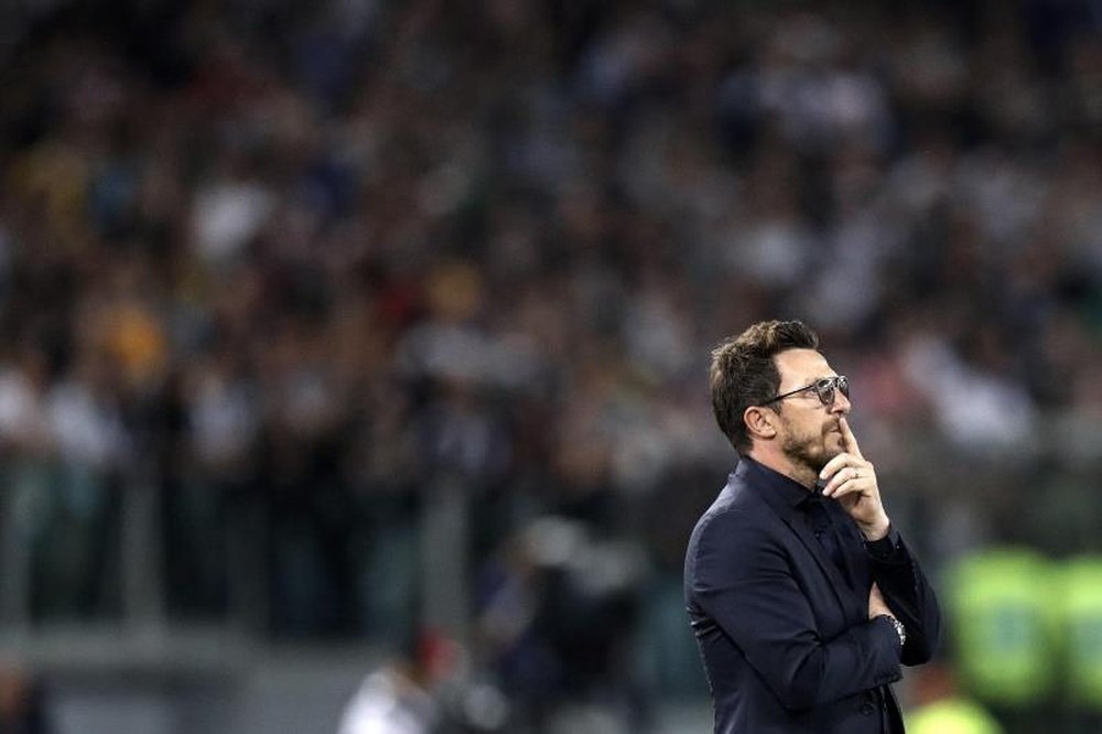 Di Francesco is concerned with his side's performances. EFE