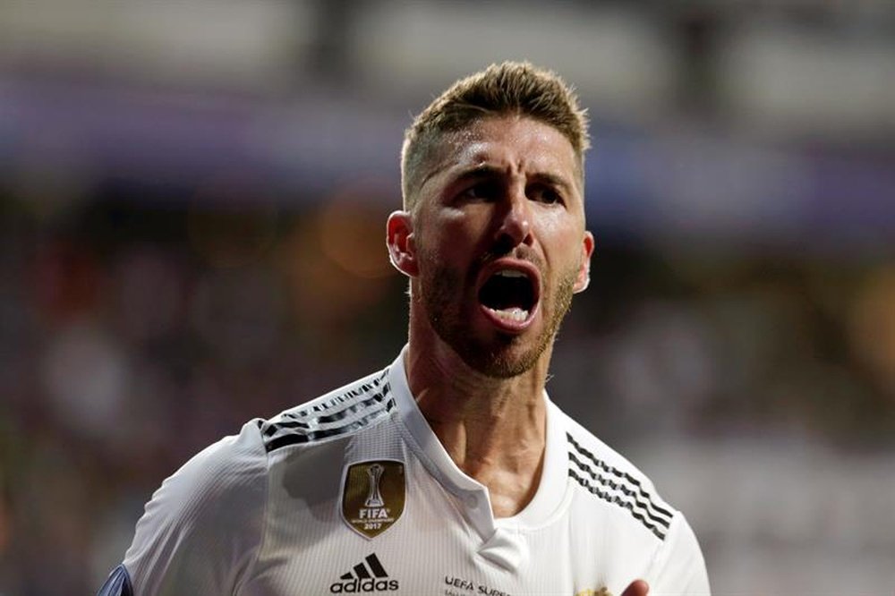 Sergio Ramos has received death threats. EFE/Archivo