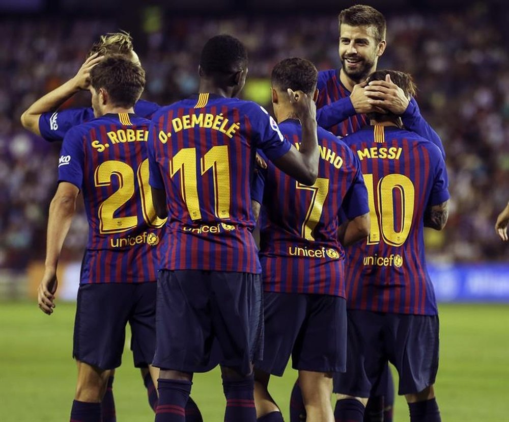 Barca can equal a historic record at the Camp Nou. EFE