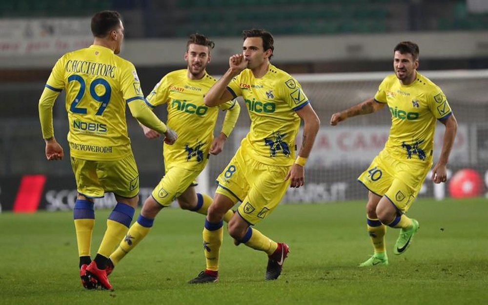 El Chievo consiguió la primera victoria del curso. EFE/Archivo