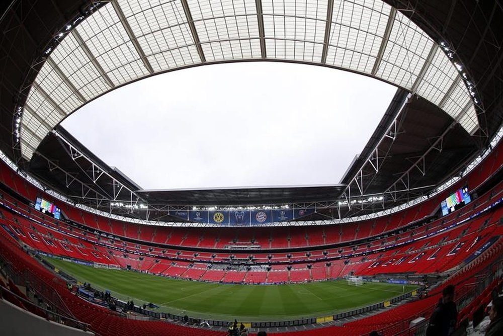 The future of Wembley Stadium is set to be decided on October 24. EFE/Archivo