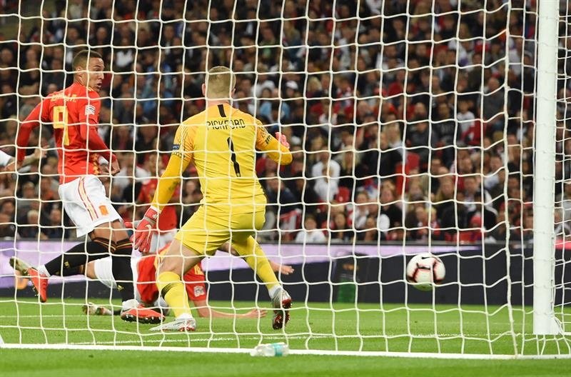 Rodrigo scored what proved to be the winner. EFE