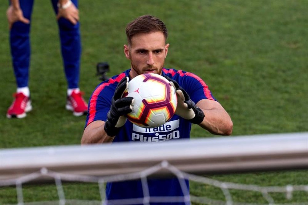 Oblak has become a star player since his arrival. EFE