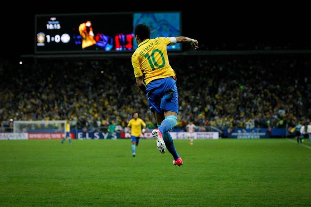 Brasil se medirá a Argentina en un amistoso el 16 de octubre. EFE/Archivo