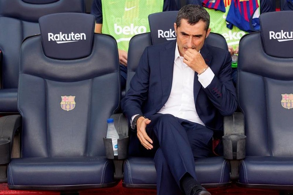 Valverde no es muy amigo de las rotaciones. EFE