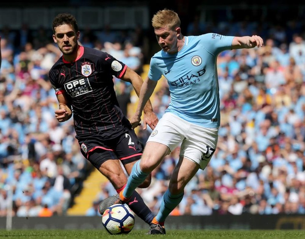 De Bruyne has been sidelined with injury since City's opening game at Arsenal. EFE/Archivo