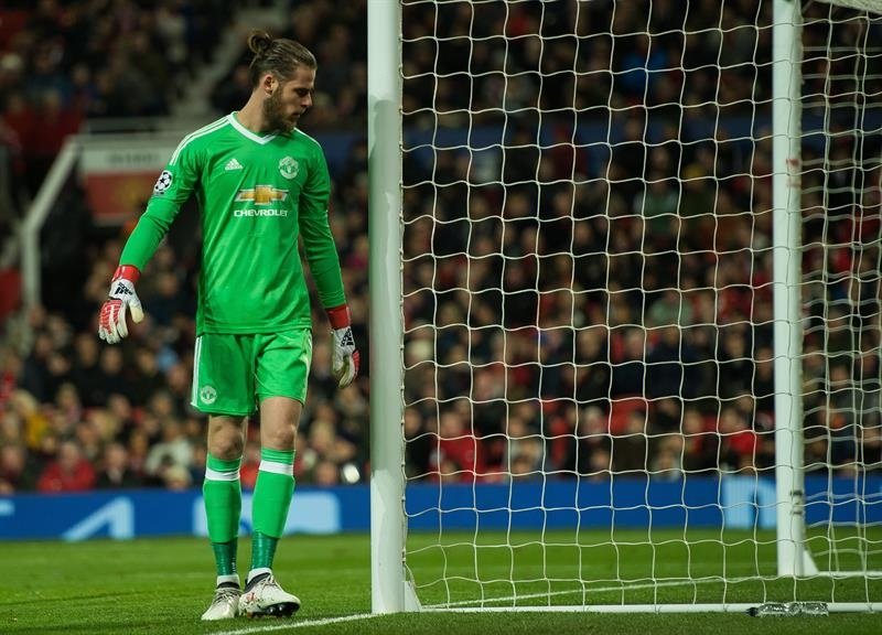 De Gea is yet to agree a new deal at Manchester United. EFE/Archivo