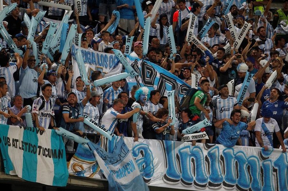 Atlético Tucumán está viviendo un momento dulce. EFE/Archivo