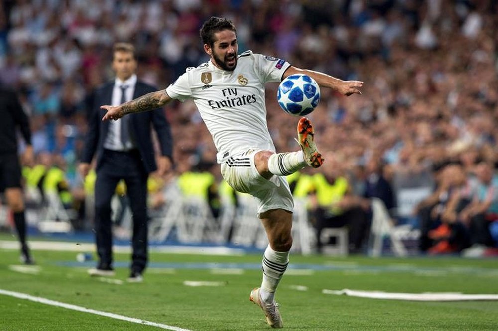 Isco pictured in Champions League action for Real Madrid. GOAL