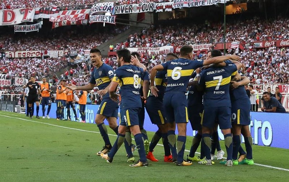 Boca Juniors acaricia las semifinales. EFE