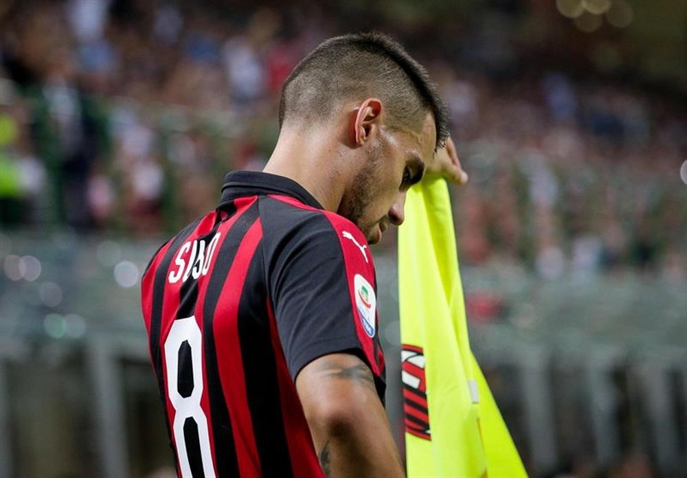 Suso's time at AC Milan looks to be coming to a close. EFE
