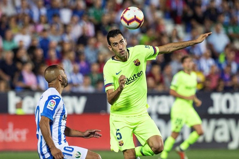 Busquets thinks that Barca can still improve ahead of the Super Cup. EFE