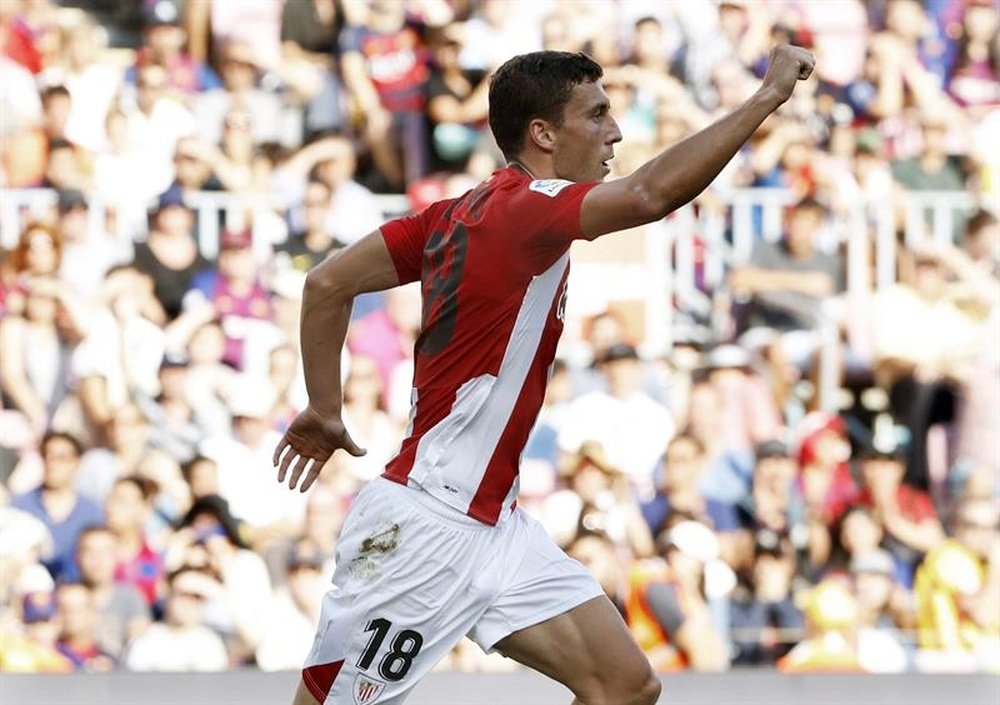 De Marcos lleva muchas temporadas en Bilbao. EFE