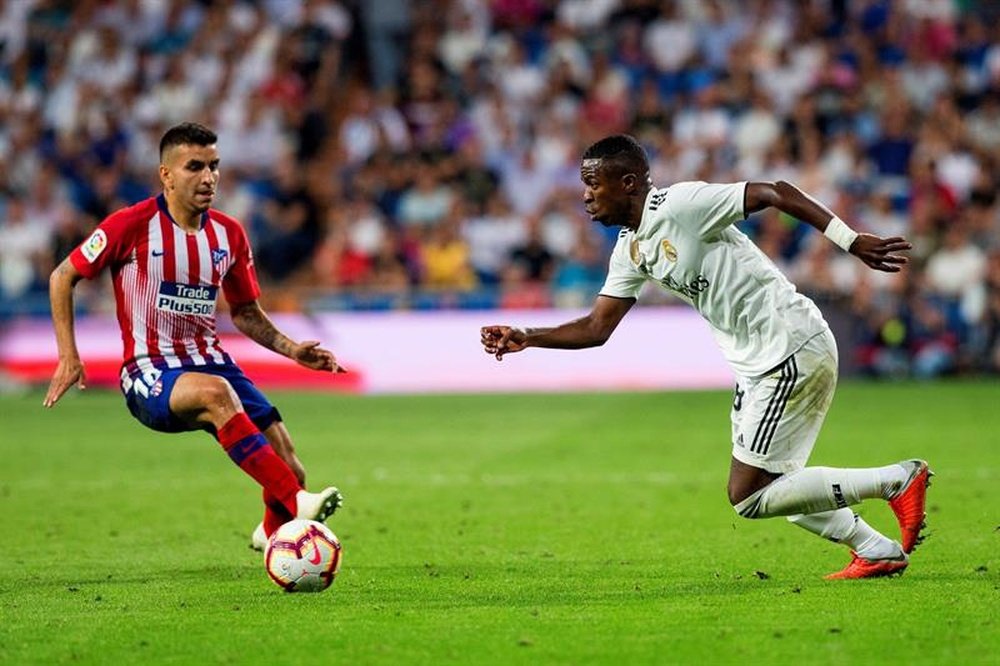 Vinicius wanted to play regular football. EFE