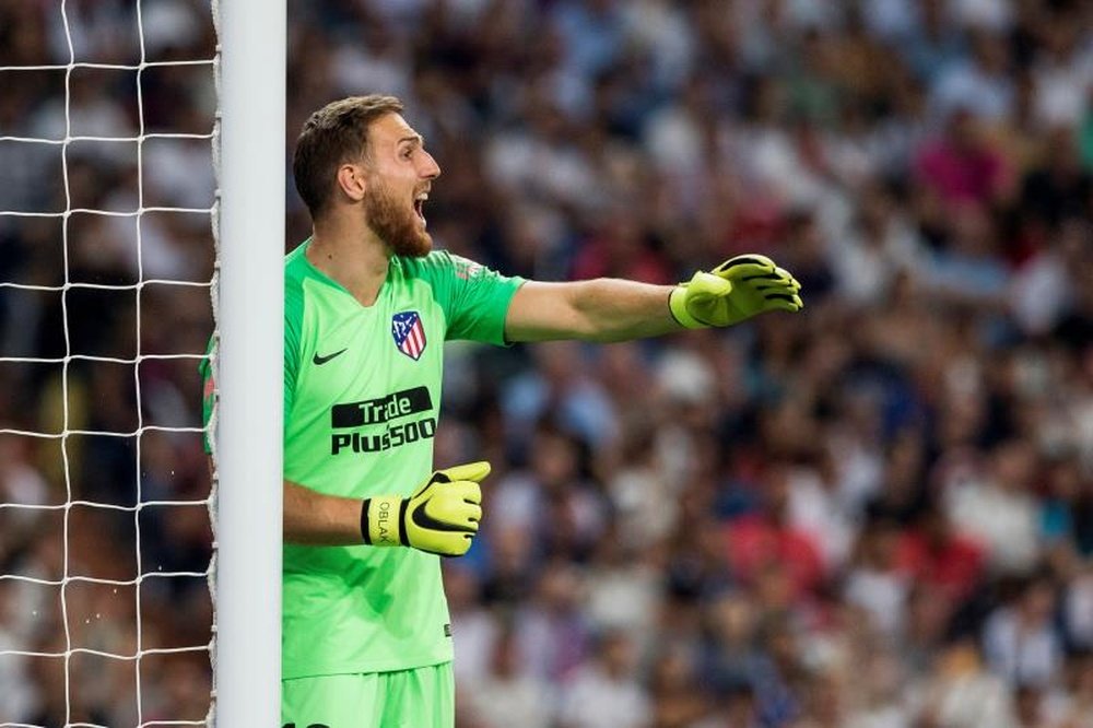 Jan Oblak is a target for Manchester United as a replacement for David De Gea should he leave. EFE