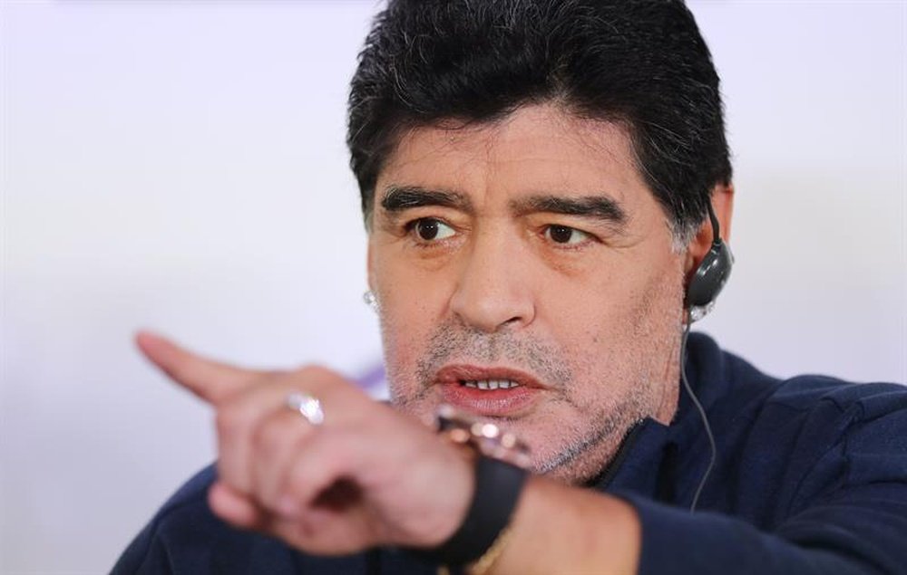 Diego Maradona. EFE/Archivo