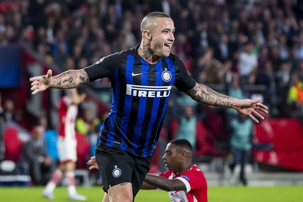 Nainggolan viajará con el Inter a Asia. EFE