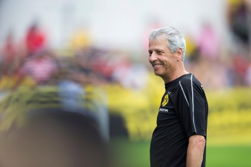 Favre was hired BVB manager in 2018. EFE