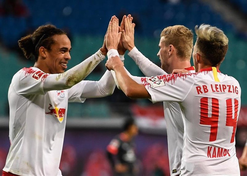 Leipzig beat Brendan Rodgers' men by two goals. EFE