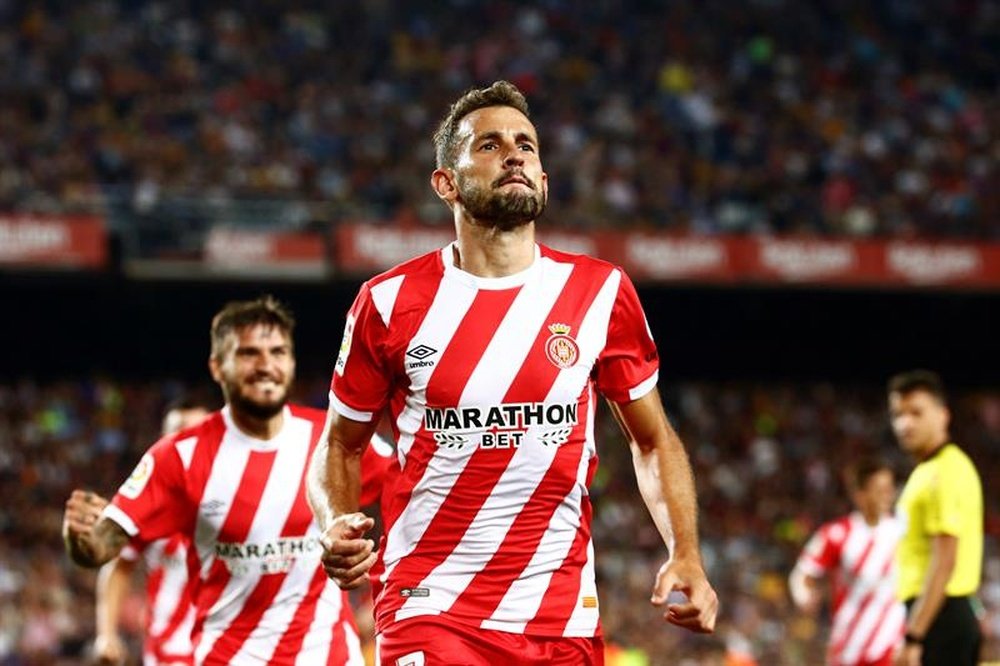 Stuani has been reborn since returning to Spain. EFE