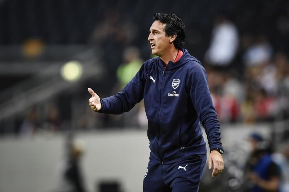 Unai Emery took over from Arsene Wenger this summer. EFE/Archivo