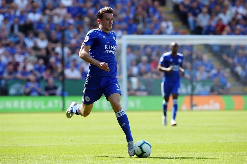 Ben Chilwell could stay for another season at Leicester. EFE/Archivo
