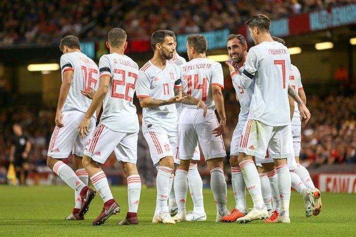 First-half blitz sees Spain past Wales in friendly mismatch