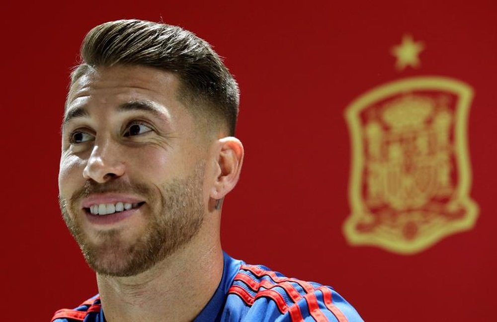 Ramos responded to Raheem Sterling's reaction. EFE