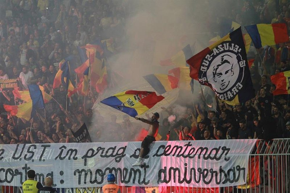 UEFA abre expediente contra a Romênia por racismo. EFE/Archivo