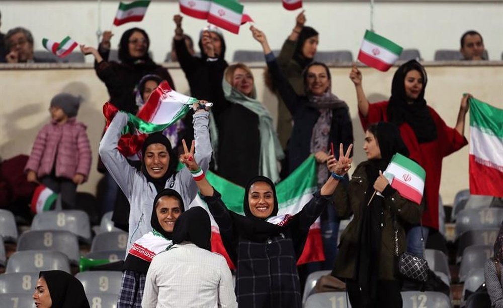 Patricia González analizó la apertura de Irán con las mujeres. EFE
