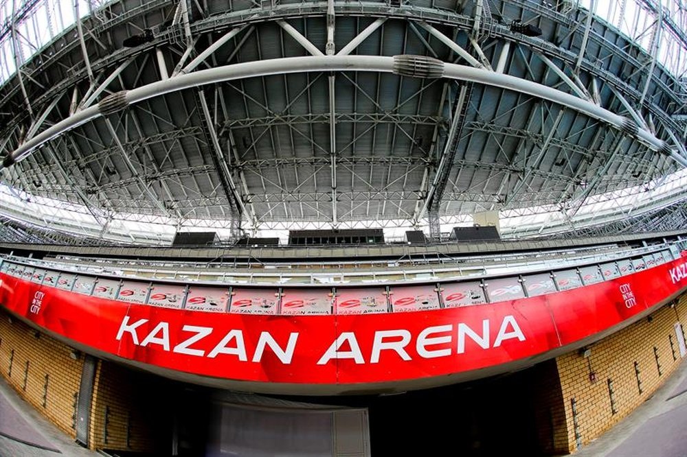Le Rubin Kazan ne pourra pas participer à l'Europe. EFE