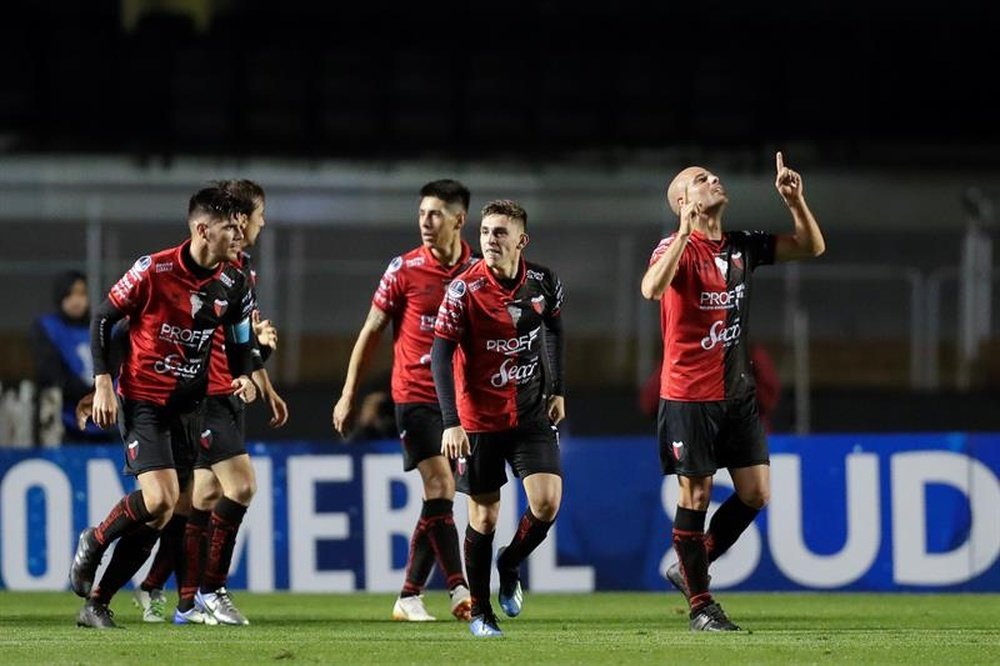 Colón pidió la suspensión del choque contra San Lorenzo. EFE