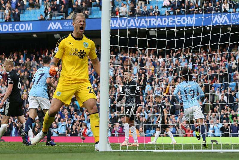 Joe Hart could move once again. AFP