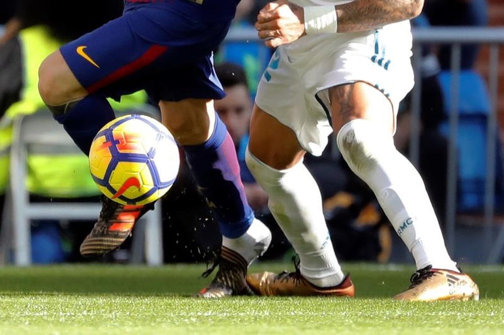 Real Madrid vs Barcelona en Copa del Rey. EFE