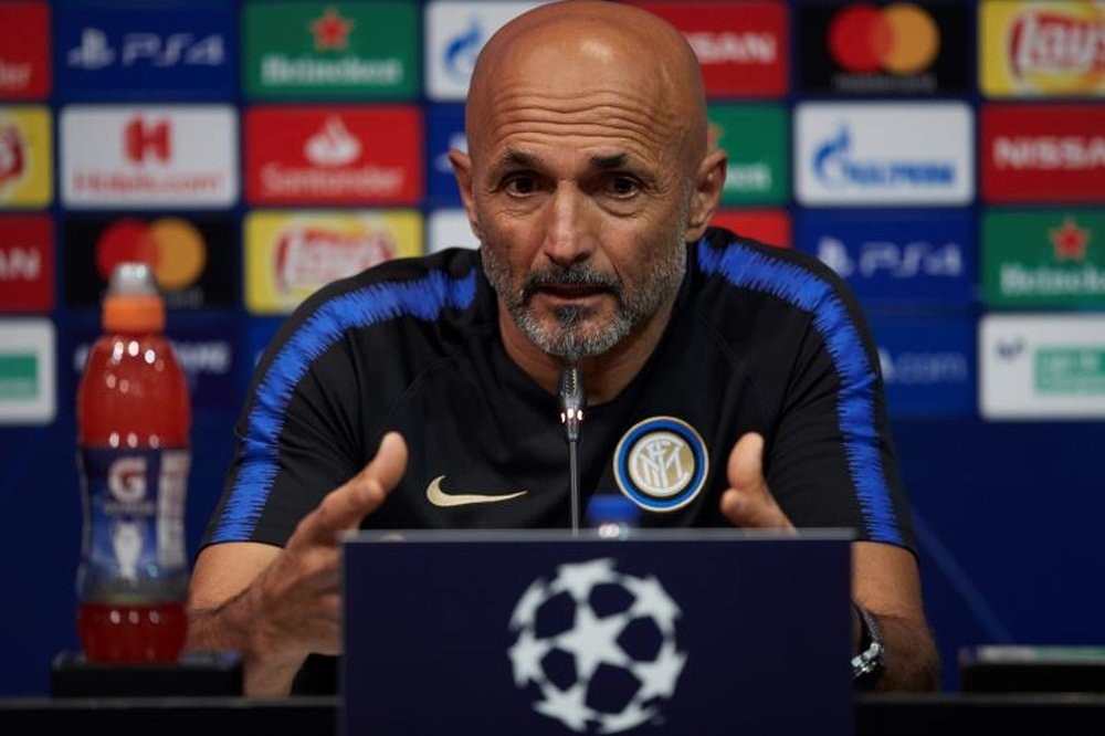 Spalletti se rindió a Messi. EFE