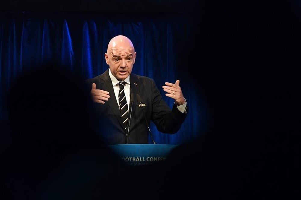 FIFA president Gianni Infantino. EFE
